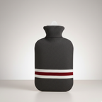 Extra Large Hot Water Bottle, 2-Litre PVC With Soft Knit Cover