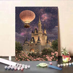 Fantasy Castle Paint by Numbers Canvas Kit