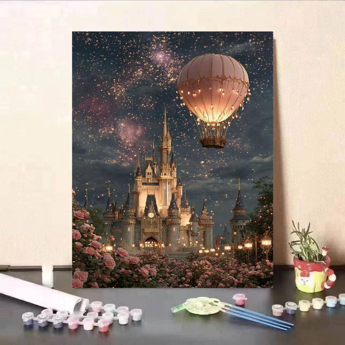Fantasy Castle Paint by Numbers Canvas Kit