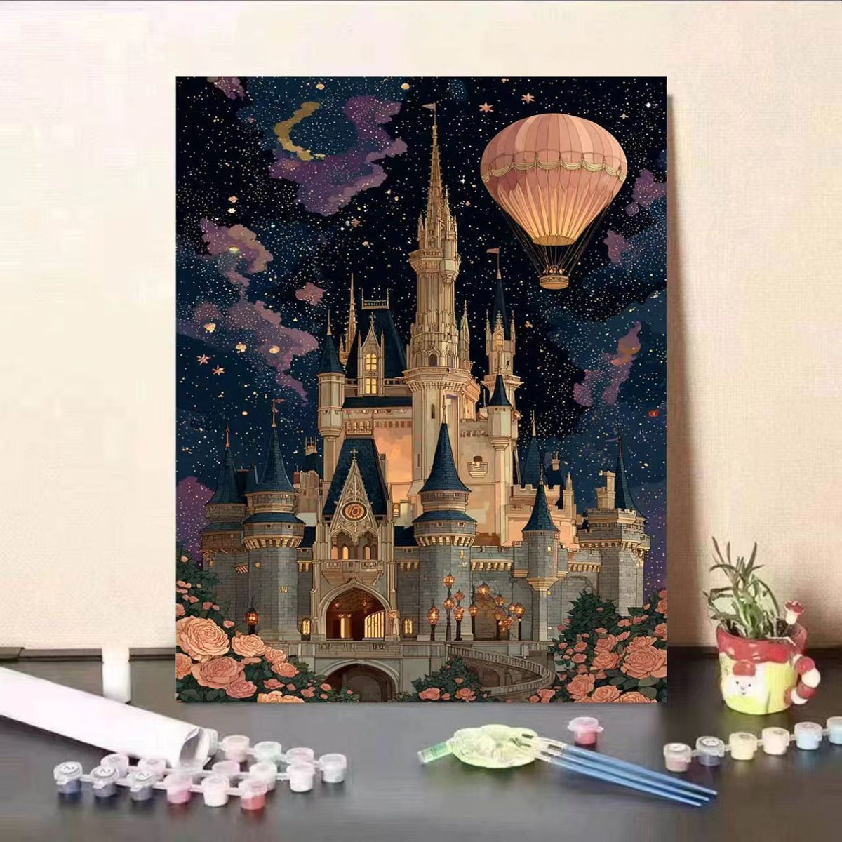 Fantasy Castle Paint by Numbers Canvas Kit