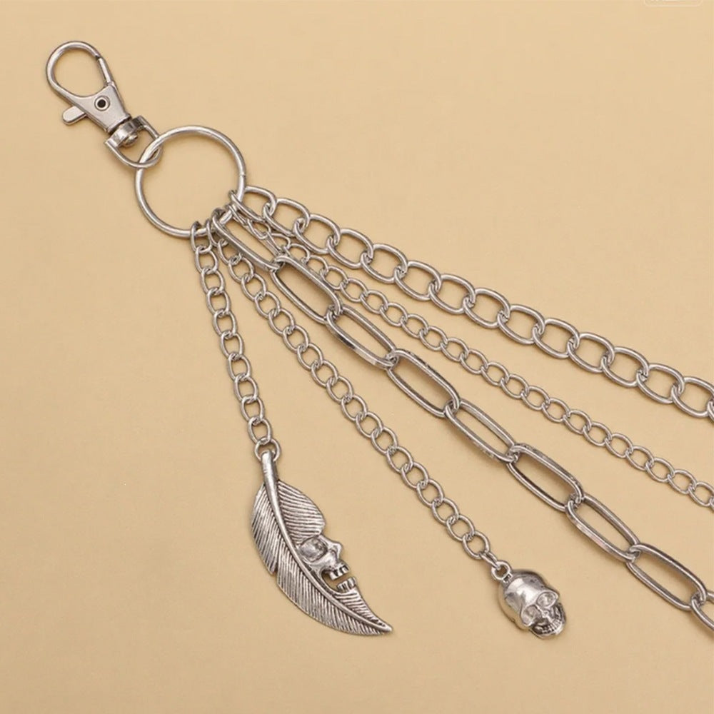 Fashionable Chain Pendant Belt