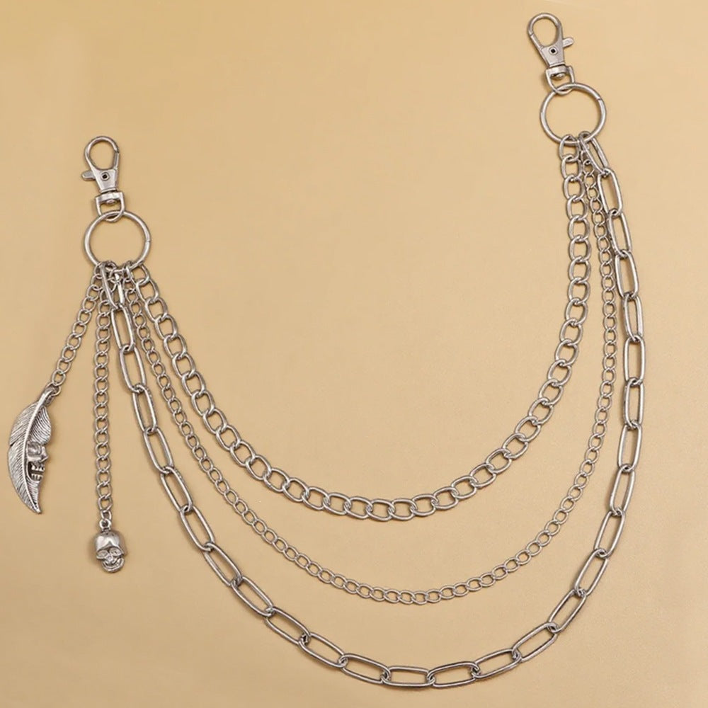 Fashionable Chain Pendant Belt