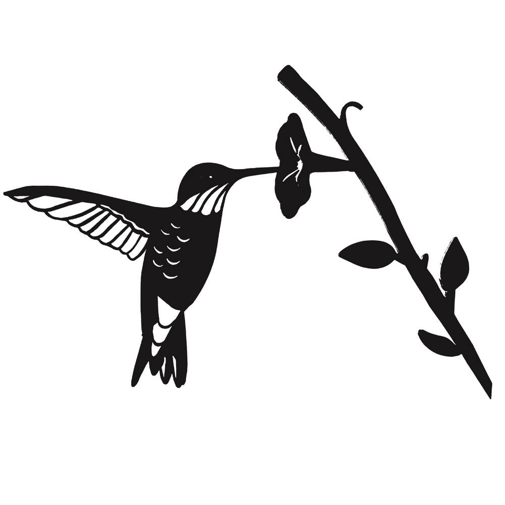 FeatherGlow garden art – metal bird for garden