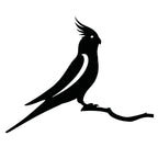 FeatherGlow garden art – metal bird for garden