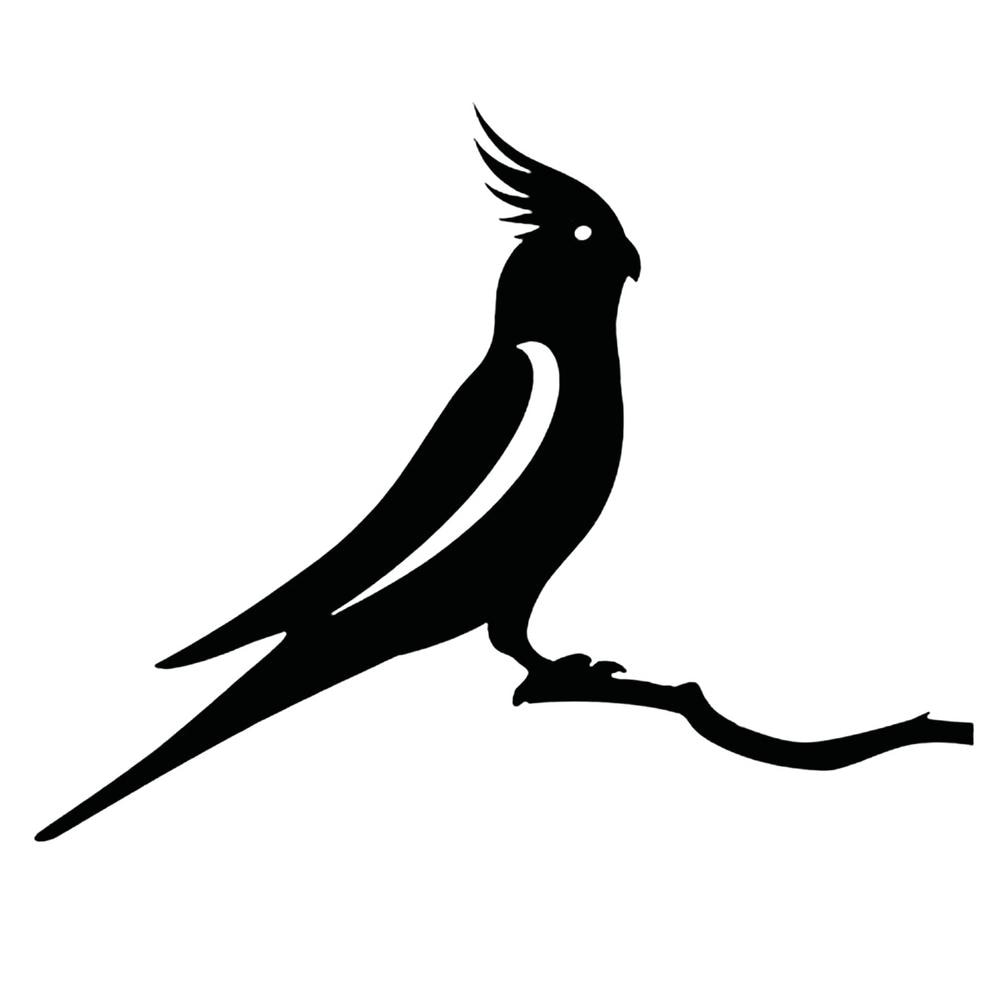 FeatherGlow garden art – metal bird for garden