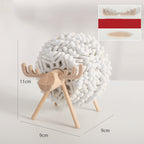 Felt Sheep Coaster Set