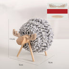 Felt Sheep Coaster Set