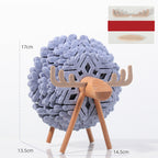 Felt Sheep Coaster Set