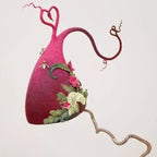 Felt Witch Hat for Halloween Party — Handmade Merino Wool