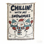 Festive Cartoon-Themed Tapestry