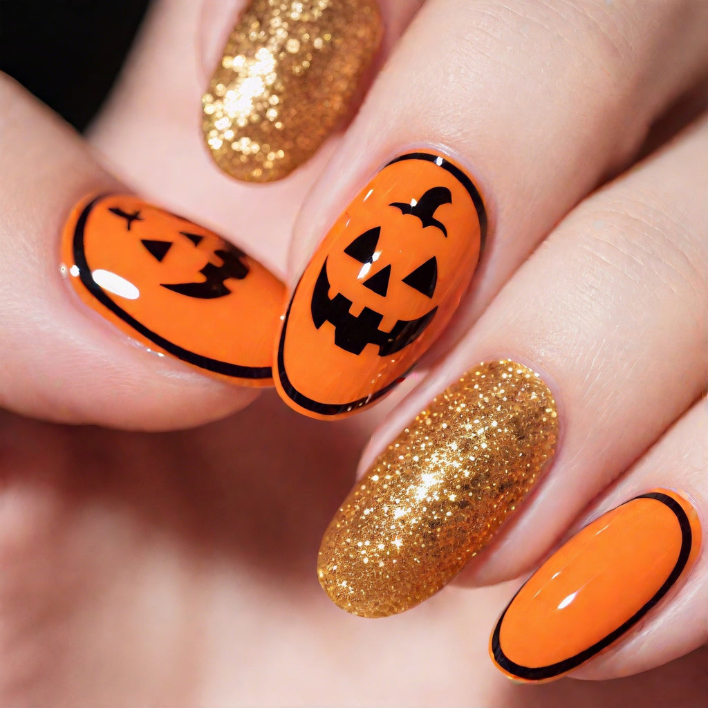 Festive Halloween Nail Art Enhancements