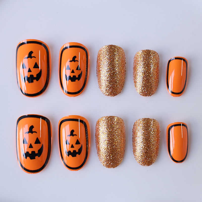 Festive Halloween Nail Art Enhancements