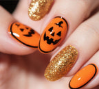 Festive Halloween Nail Art Enhancements