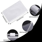 Financial Planner Leather Multi-Pocket Bill Organiser Notebook