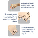 Fingerless Arthritis Gloves – Magnetic Compression for Pain Relief & Improved Circulation