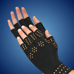 Fingerless Arthritis Gloves – Magnetic Compression for Pain Relief & Improved Circulation