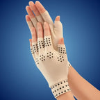 Fingerless Arthritis Gloves – Magnetic Compression for Pain Relief & Improved Circulation