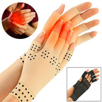 Fingerless Arthritis Gloves – Magnetic Compression for Pain Relief & Improved Circulation