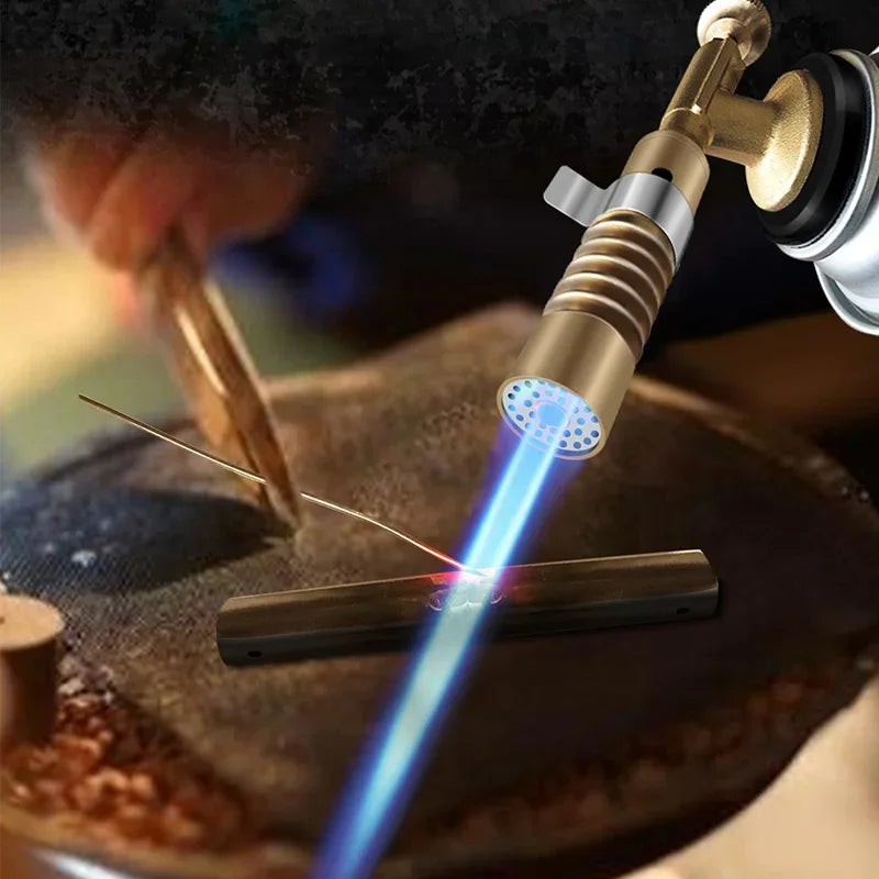 Flammex Pro Soldering Torch – Adjustable Flame up to 1300 °C for Kitchen, Camping & Crafts