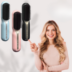 Flat Iron | Cordless Straightening Brush | Fast Styling & Shiny Hair | IonFlex Styler