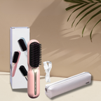Flat Iron | Cordless Straightening Brush | Fast Styling & Shiny Hair | IonFlex Styler