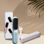 Flat Iron | Cordless Straightening Brush | Fast Styling & Shiny Hair | IonFlex Styler