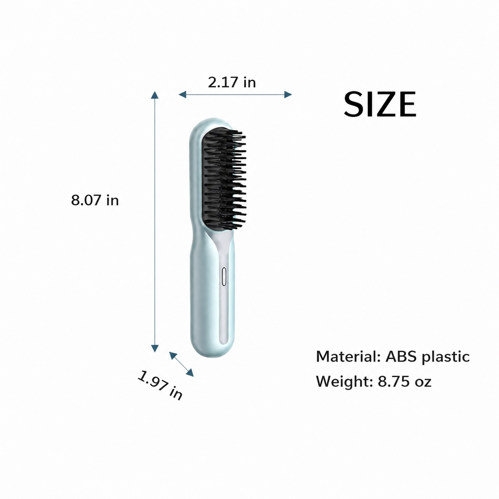 Flat Iron | Cordless Straightening Brush | Fast Styling & Shiny Hair | IonFlex Styler