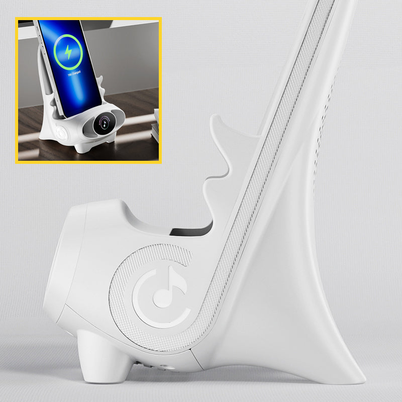 FlexCharge Chair – Wireless Fast Charger & Phone Holder in Chair Shape