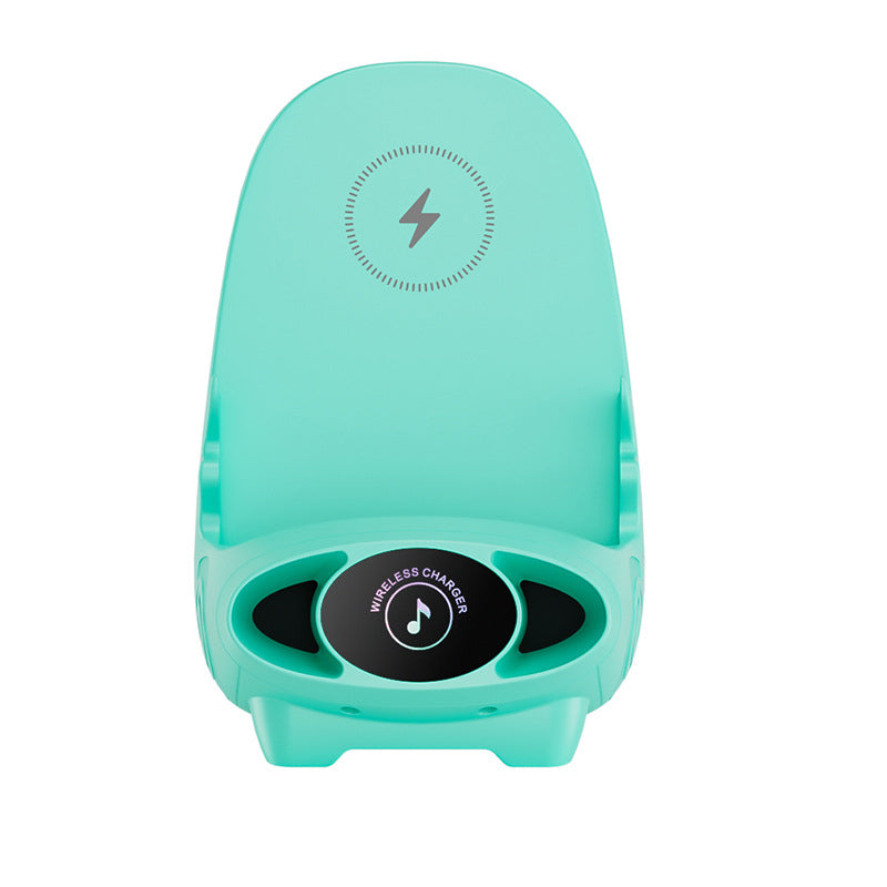 FlexCharge Chair – Wireless Fast Charger & Phone Holder in Chair Shape