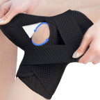FlexGuard Knee Pads | with Support Compression Springs and Tension Strap - for Stability - Pain Relief and Protection Bo