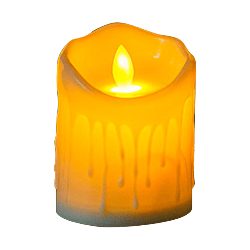 Flickering LED Candle Lamp – Flameless Romantic Glow