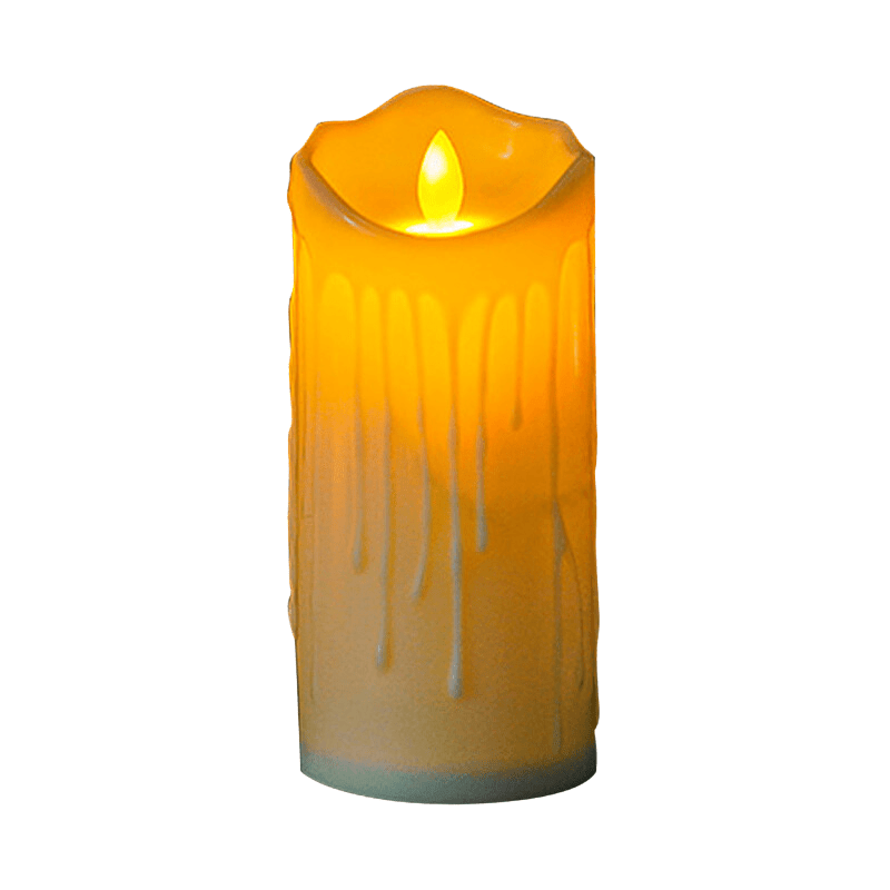 Flickering LED Candle Lamp – Flameless Romantic Glow