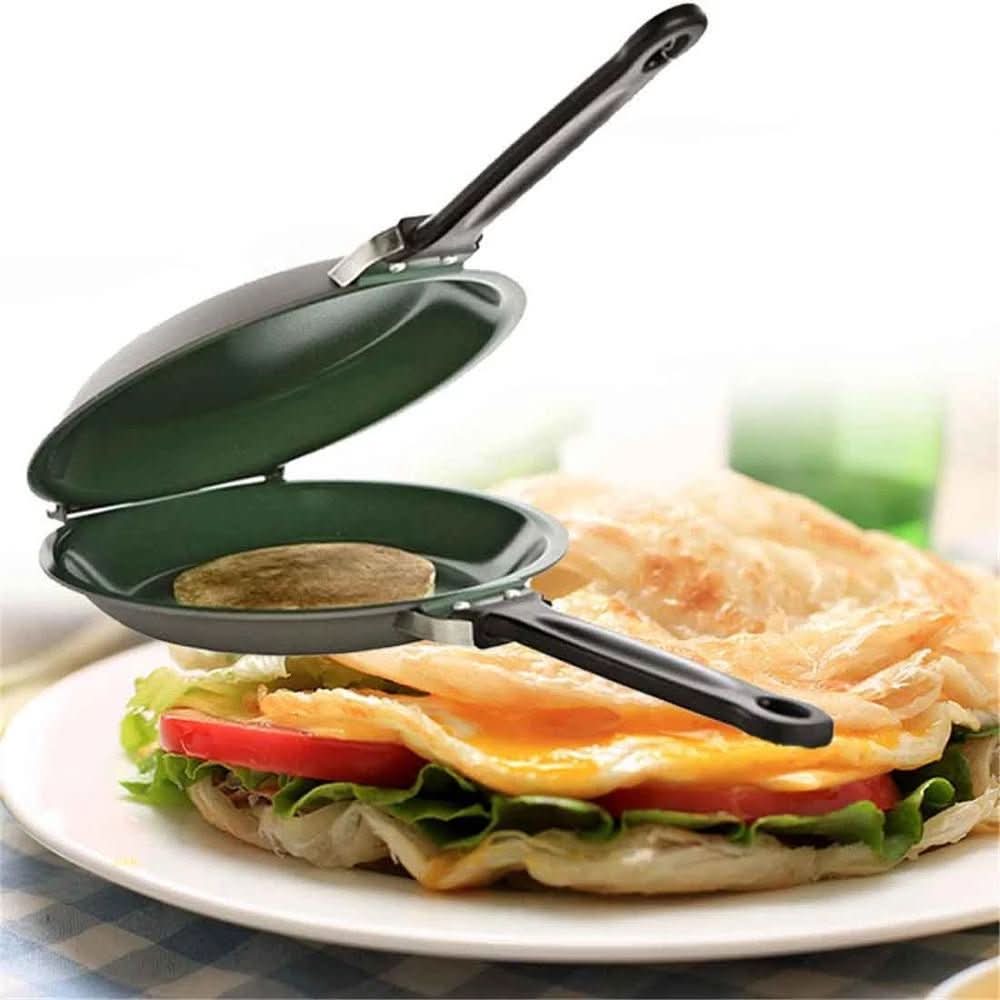 Flip Pan for Fat-Free & Easy Cooking