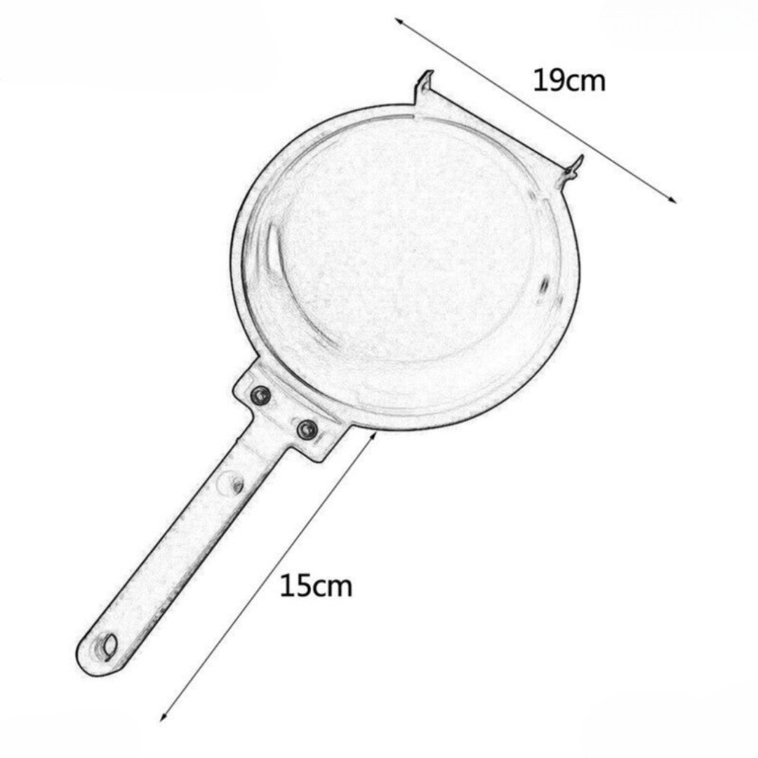 Flip Pan for Fat-Free & Easy Cooking