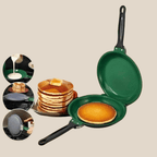 Flip Pan for Fat-Free & Easy Cooking