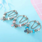 Floral Charm Bracelet – Elegant Nature-Inspired Gift