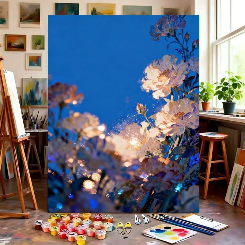 Floral Fantasy Paint by Numbers Art Kit