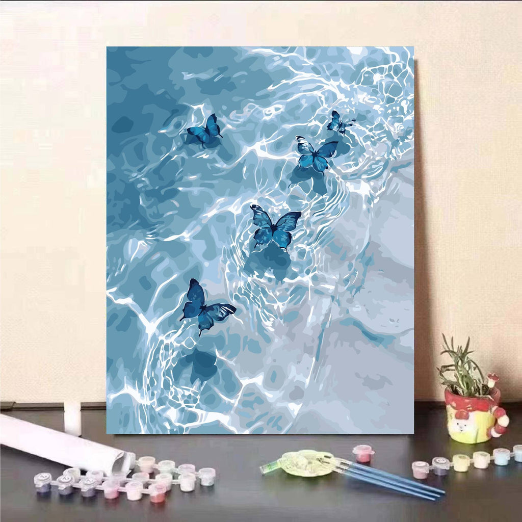 Floral Fantasy Paint by Numbers Wall Art