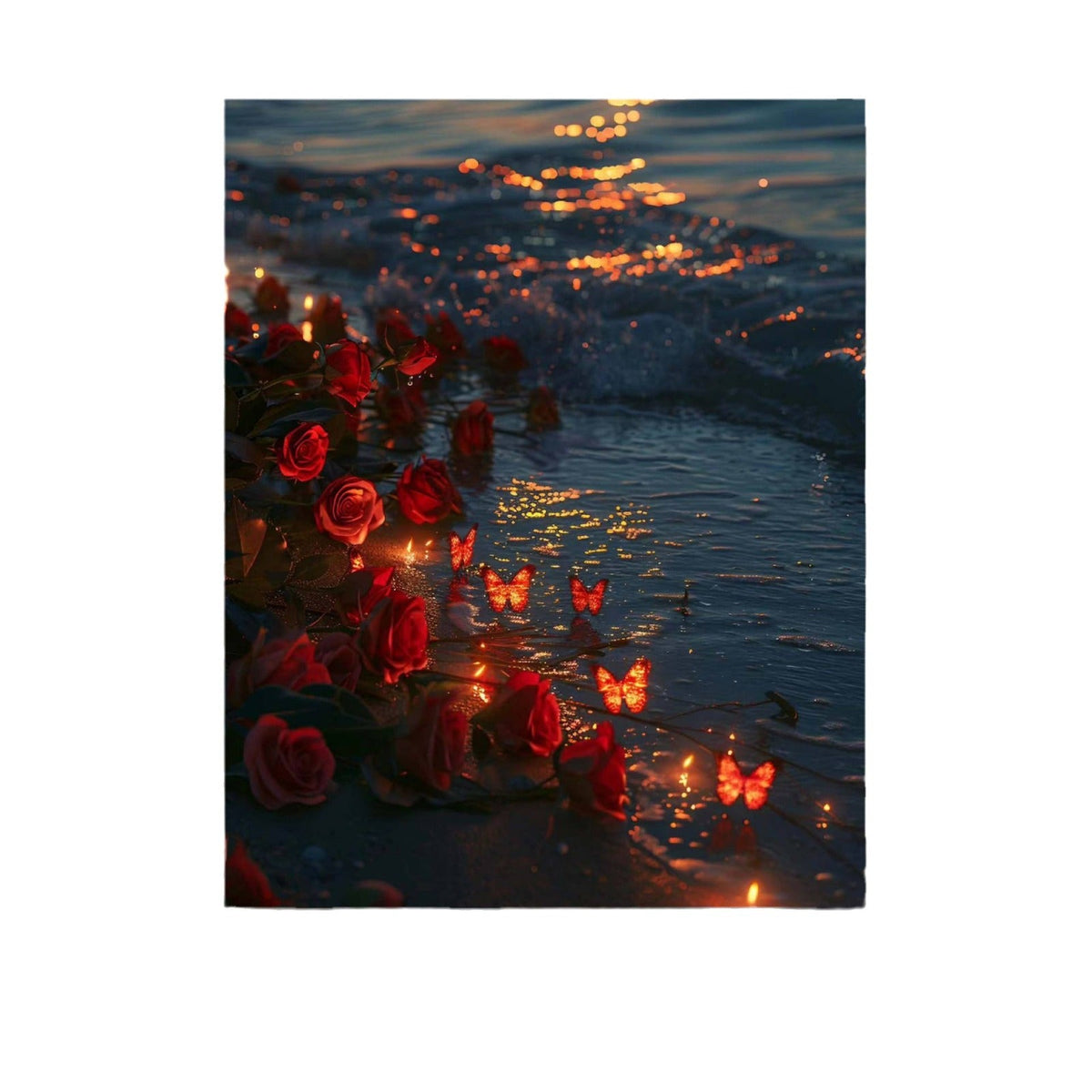 Floral Fantasy Paint by Numbers Wall Art