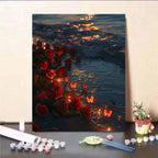 Floral Fantasy Paint by Numbers Wall Art