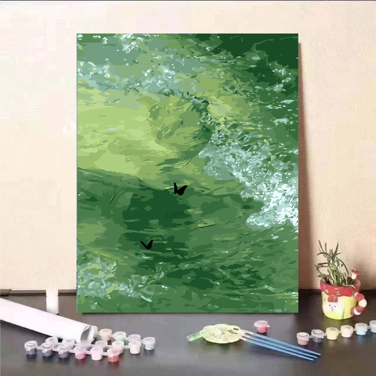 Floral Fantasy Paint by Numbers Wall Art