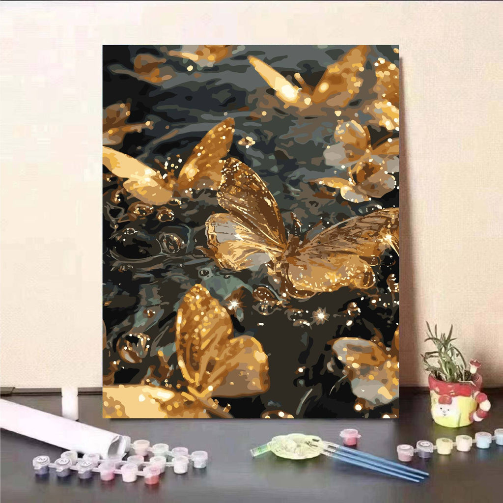Floral Fantasy Paint by Numbers Wall Art