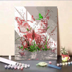 Floral Fantasy Paint by Numbers Wall Art