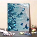 Floral Fantasy Paint by Numbers Wall Art