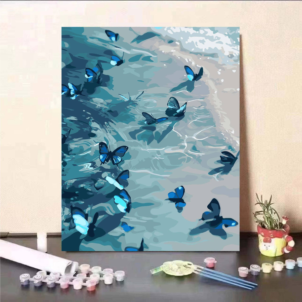 Floral Fantasy Paint by Numbers Wall Art