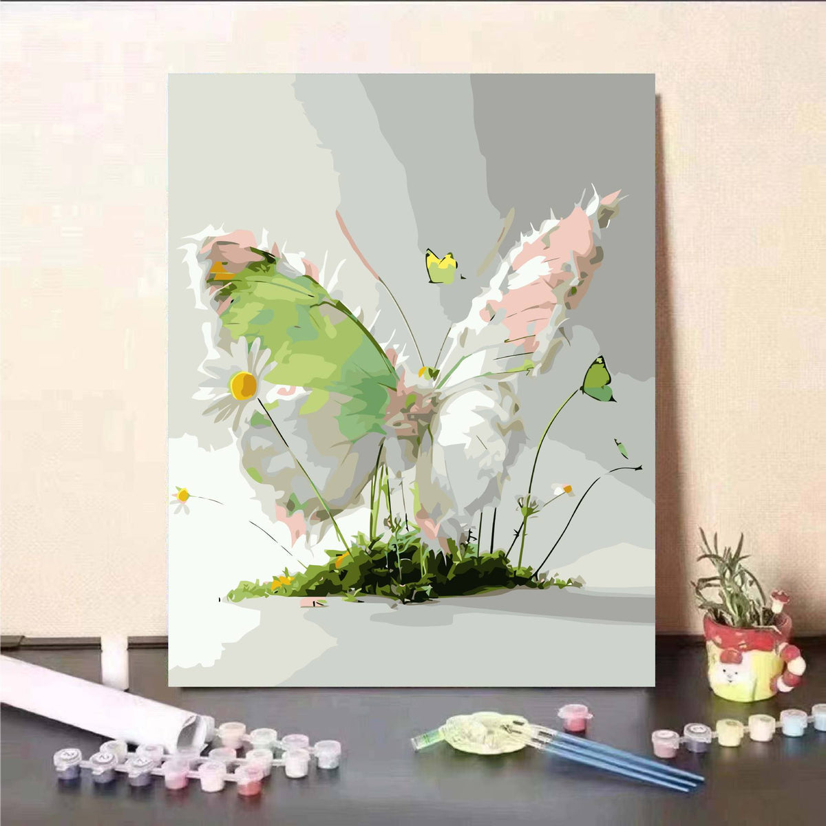 Floral Fantasy Paint by Numbers Wall Art