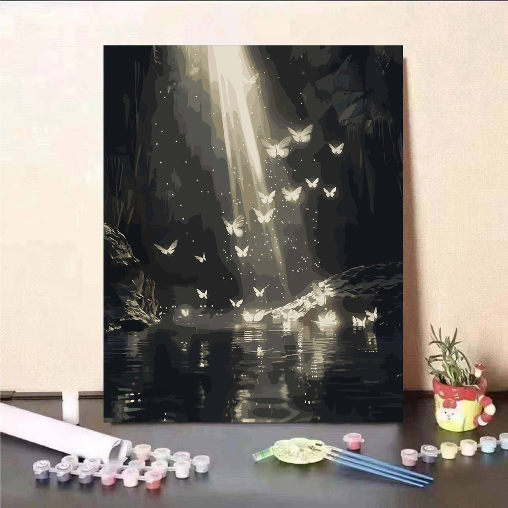 Floral Fantasy Paint by Numbers Wall Art