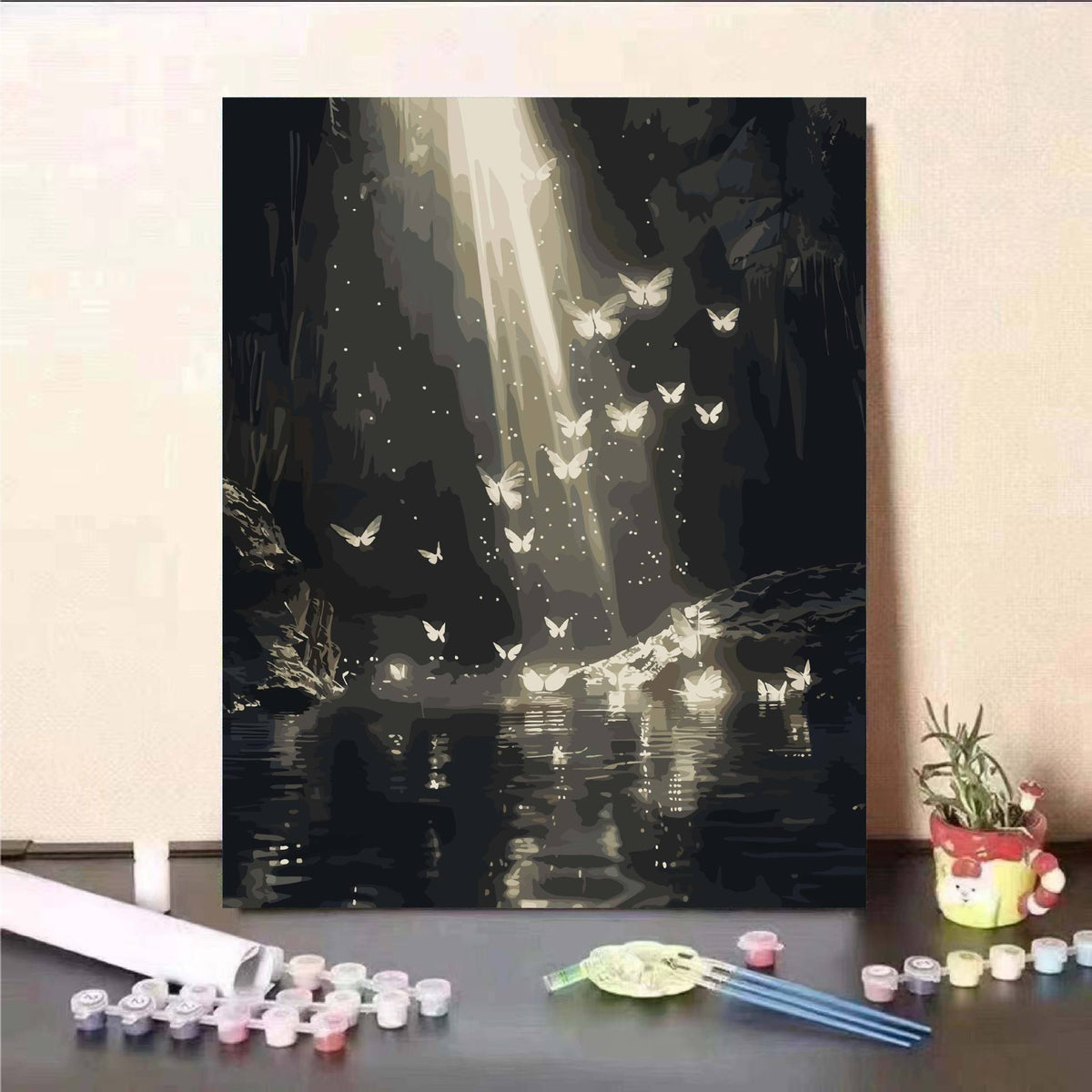 Floral Fantasy Paint by Numbers Wall Art