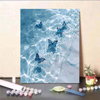 Floral Fantasy Paint by Numbers Wall Art