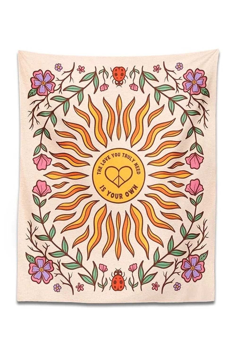 Floral Pattern Tapestry